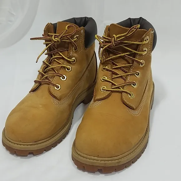 Timberland 6&quot; Waterproof Wheat Kids Boots