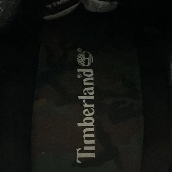 Timberland Euro Hiker L/F Mid Hiker Wheat Nubuck Black Boots Men's Size 12