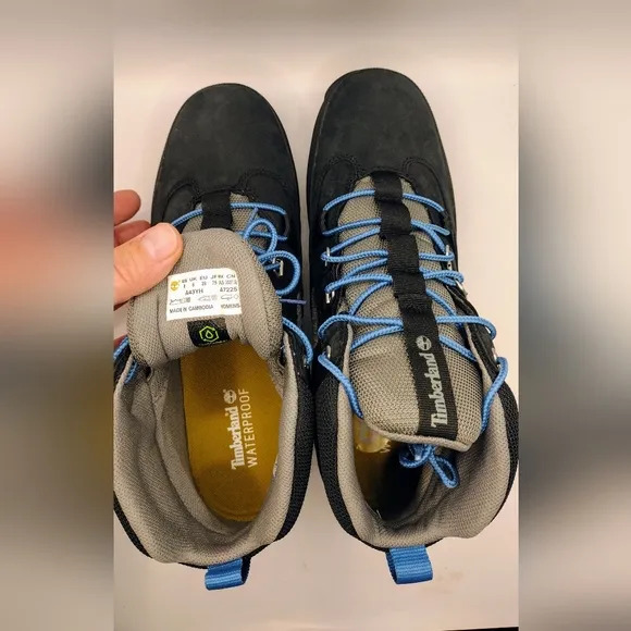Timberland Euro Hiker Reimagined Lace Up Waterproof Boots-8 NEW!