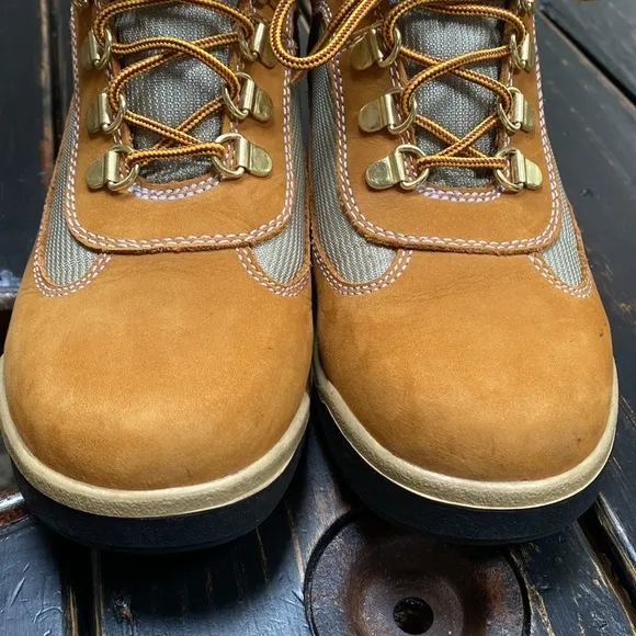 Timberland Field Boots in Wheat Nubuck