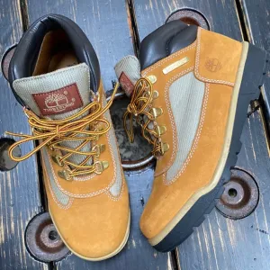 Timberland Field Boots in Wheat Nubuck