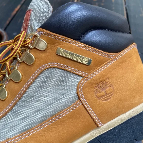 Timberland Field Boots in Wheat Nubuck