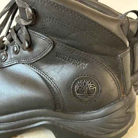 Timberland Flume waterproof hiking boots work wear leather lace up M 7.5 W 9.5​​