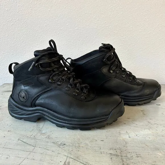 Timberland Flume waterproof hiking boots work wear leather lace up M 7.5 W 9.5​​