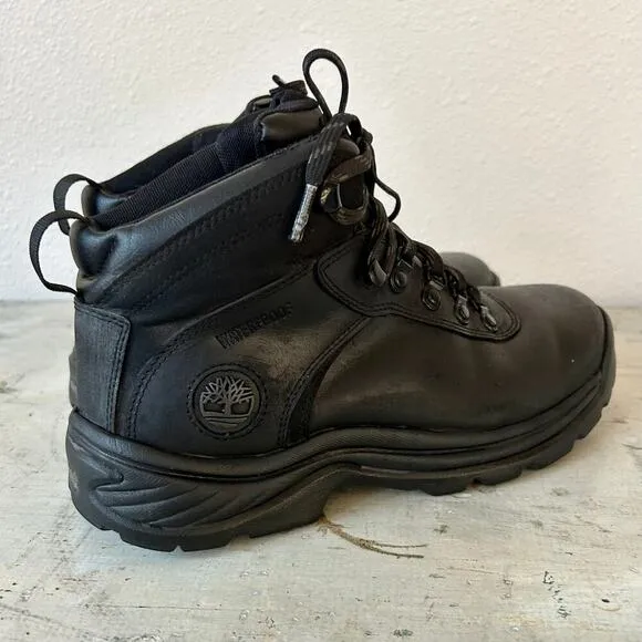 Timberland Flume waterproof hiking boots work wear leather lace up M 7.5 W 9.5​​