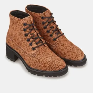 Timberland Kori Park Cheetah Print Suede Leather Boots Womens Various Sizes New