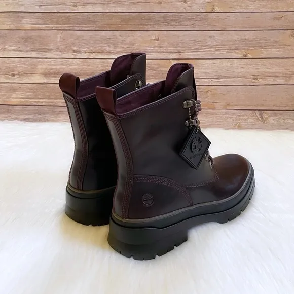 Timberland Malynn EK  Burgundy Waterproof Leather Boots