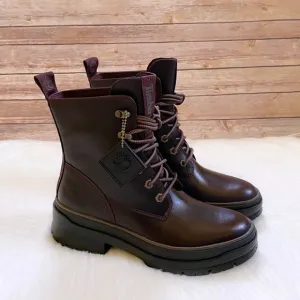 Timberland Malynn EK  Burgundy Waterproof Leather Boots