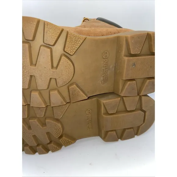 Timberland Men's 6 Inch Waterproof Padded Collar Wheat Boots 1906 Men's Size 10