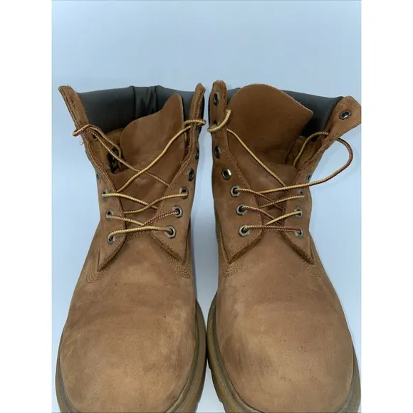 Timberland Men's 6 Inch Waterproof Padded Collar Wheat Boots 1906 Men's Size 10