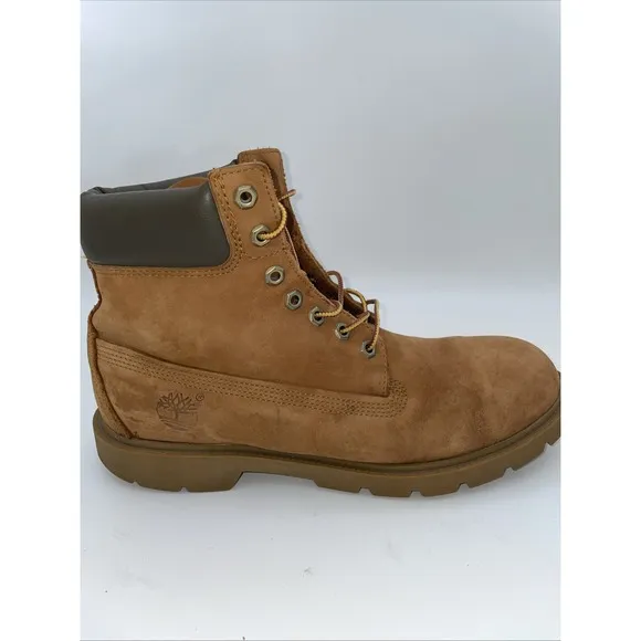 Timberland Men's 6 Inch Waterproof Padded Collar Wheat Boots 1906 Men's Size 10