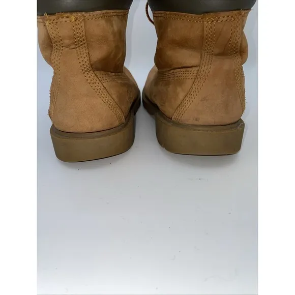 Timberland Men's 6 Inch Waterproof Padded Collar Wheat Boots 1906 Men's Size 10