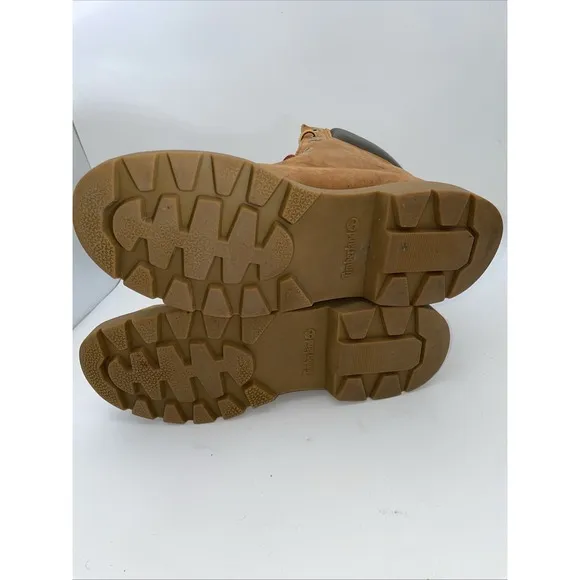Timberland Men's 6 Inch Waterproof Padded Collar Wheat Boots 1906 Men's Size 10