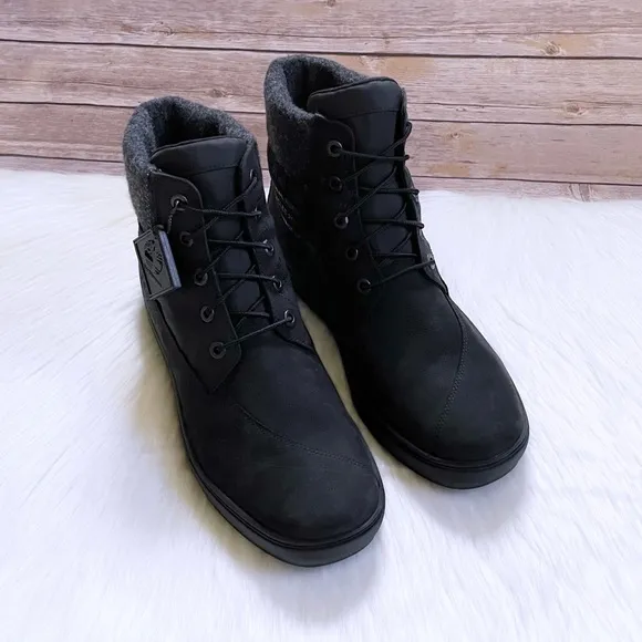 Timberland Men’s Adventure 2.0 EK  Black Waterproof Sneaker Boots