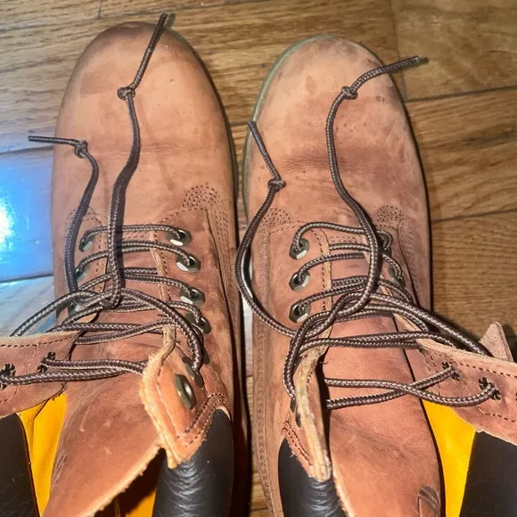 Timberland Men’s Premium 6 Inch Waterproof Brown Boots