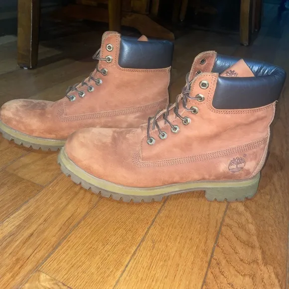 Timberland Men’s Premium 6 Inch Waterproof Brown Boots