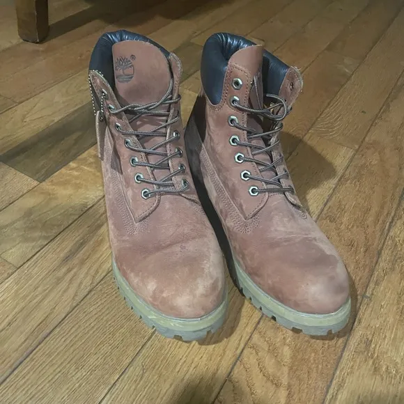 Timberland Men’s Premium 6 Inch Waterproof Brown Boots