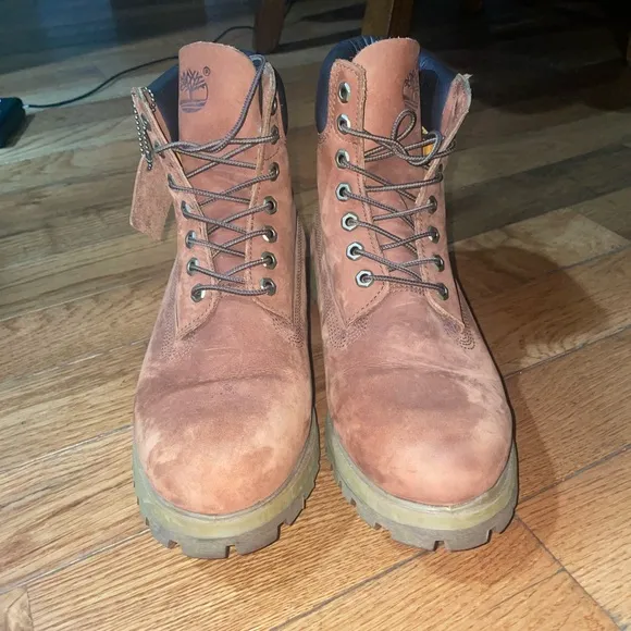Timberland Men’s Premium 6 Inch Waterproof Brown Boots