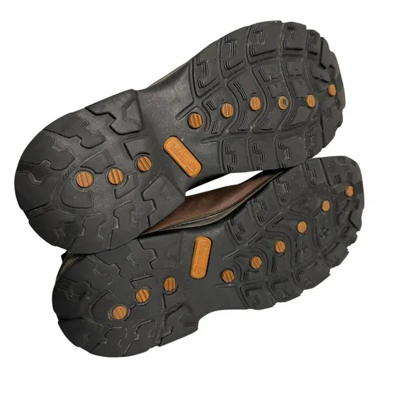 Timberland Men's White Ledge Mid Waterproof Hiking Boots‎ 12135 Brown Size 13M
