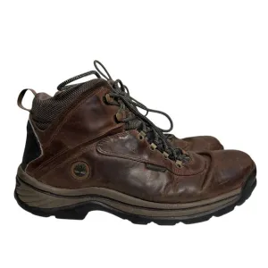 Timberland Men's White Ledge Mid Waterproof Hiking Boots‎ 12135 Brown Size 13M