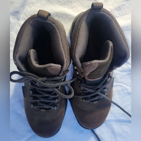 Timberland Men's White Ledge Waterproof‎ Mid Hiker Boot size 7.5 brown