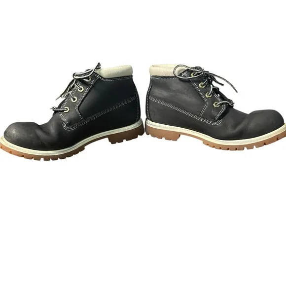 Timberland Nellie Black Genuine Leather Boots