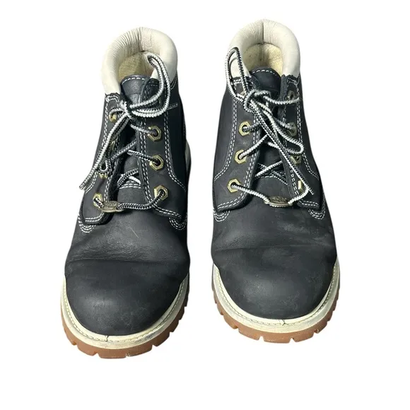 Timberland Nellie Black Genuine Leather Boots