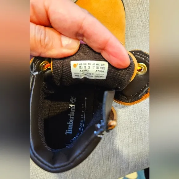 Timberland pokey pine boy boots