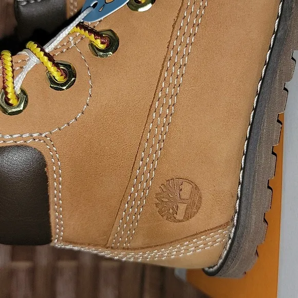 Timberland Pokey Pine Toddler Mid Lace/Zip Boot Wheat