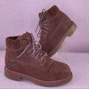 Timberland Timberdry Primaloft 200 Waterproof Suede Boots Burgundy 13 A0330