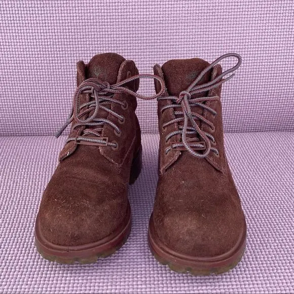 Timberland Timberdry Primaloft 200 Waterproof Suede Boots Burgundy 13 A0330