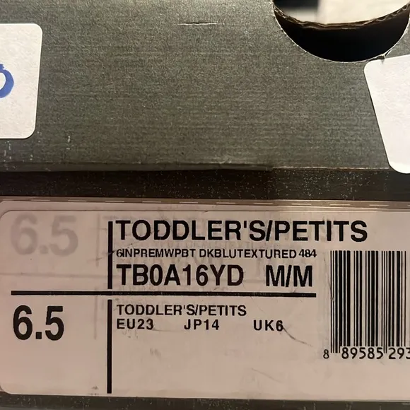 Timberland Toddler 6-Inch Premium Waterproof Boots | Dark Blue | NEW/NEW in BOX!