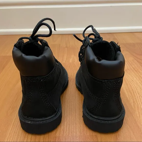 Timberland Toddlers / Kids Black Waterproof Boots Size 5M