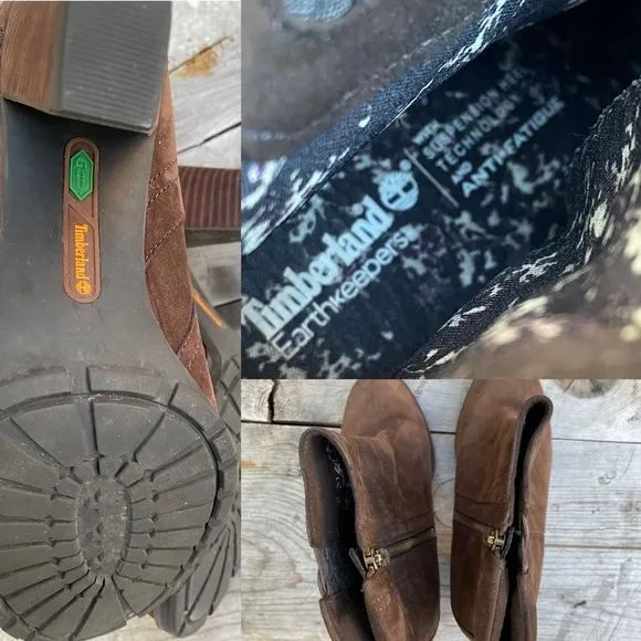 Timberland waterproof earthkeepers heel boots