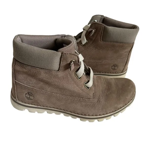 Timberland Women’s Brookton 6” Convenience Taupe Boots, Size 8