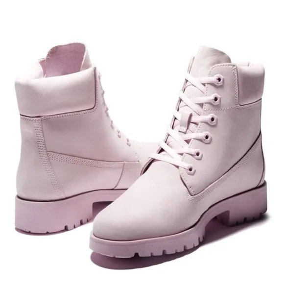 Timberland Women’s Classic LT Pink Nubuck Boots