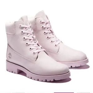 Timberland Women’s Classic LT Pink Nubuck Boots