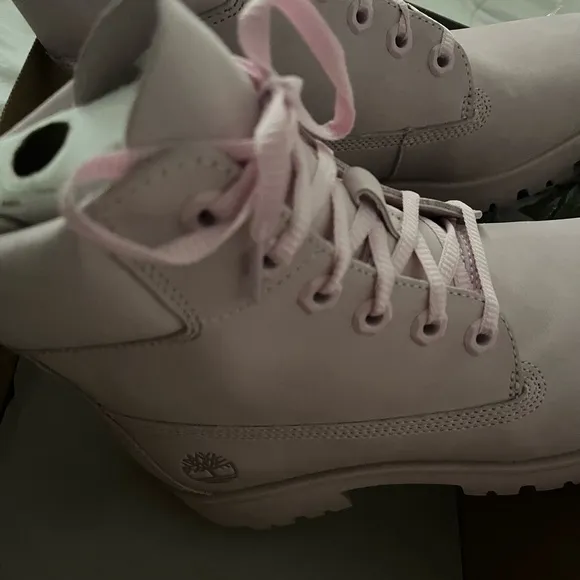 Timberland Women’s Classic LT Pink Nubuck Boots