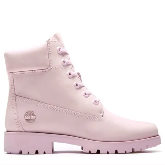 Timberland Women’s Classic LT Pink Nubuck Boots