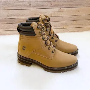 Timberland Women’s Courmayeur Valley 6” Waterproof Wheat Boots