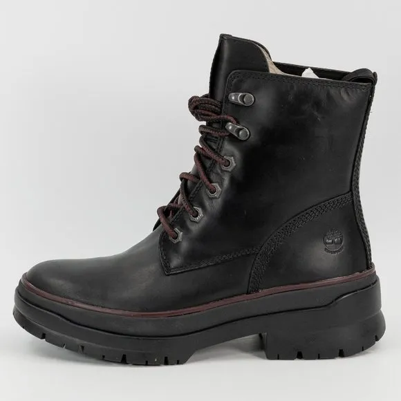 Timberland Women's Malynn EK  Waterproof Mid Boot 'Black Full Grain' size 6 - 10