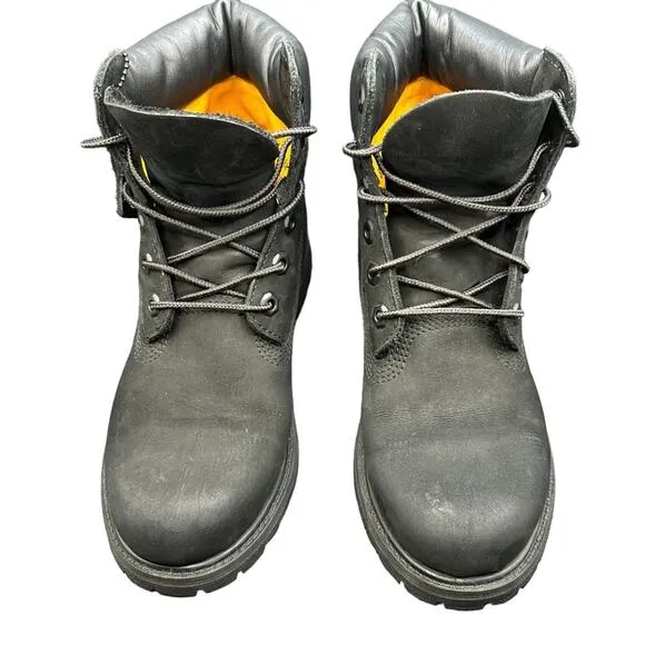 Timberland Women’s Waterproof Leather Ankle Boots Box Included Black Size 8M