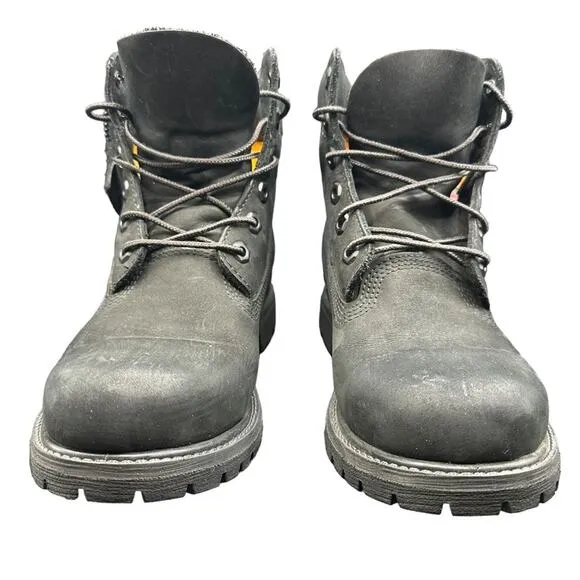 Timberland Women’s Waterproof Leather Ankle Boots Box Included Black Size 8M