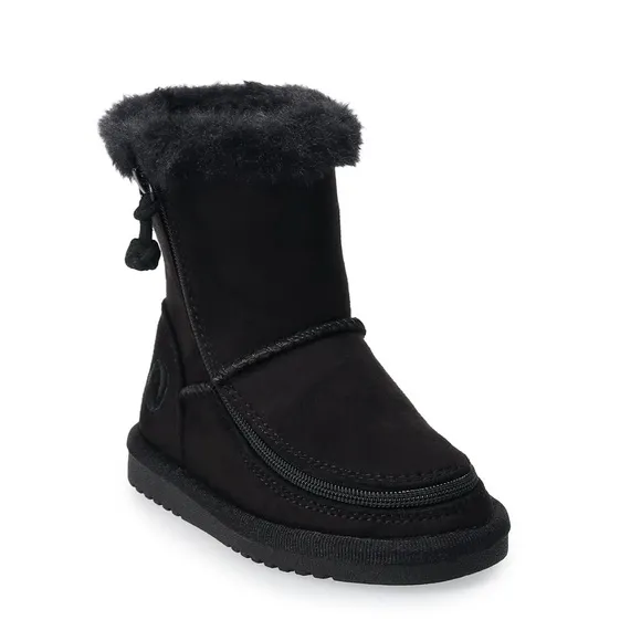 Toddler Cozy Faux Fur Winter Boots Shoes Size 8