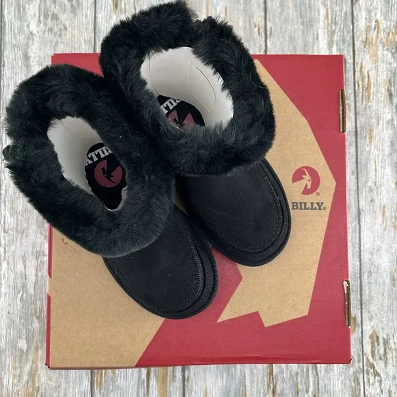 Toddler Cozy Faux Fur Winter Boots Shoes Size 8
