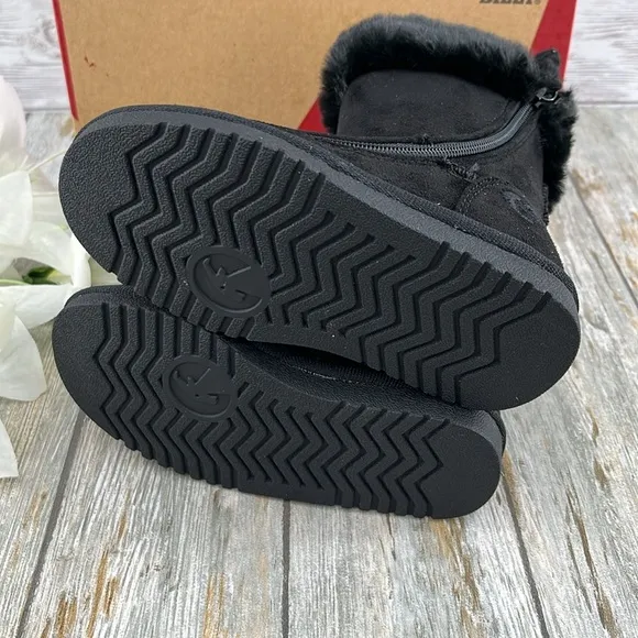 Toddler Cozy Faux Fur Winter Boots Shoes Size 8