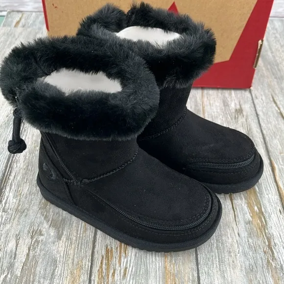Toddler Cozy Faux Fur Winter Boots Shoes Size 8