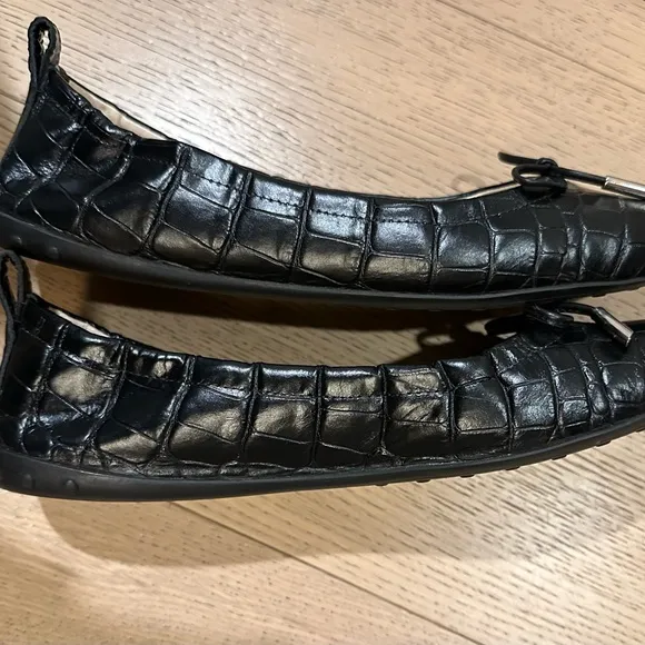 TOD'S Black Leather Women's Shoes
