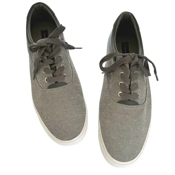 TOMMY HILFIGER • Boat Beach Peril 3 Flag Sneakers Summer Old School Shoes