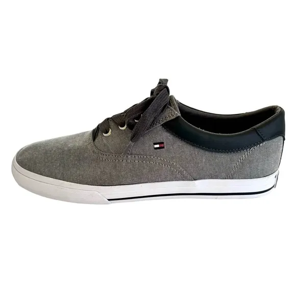 TOMMY HILFIGER • Boat Beach Peril 3 Flag Sneakers Summer Old School Shoes